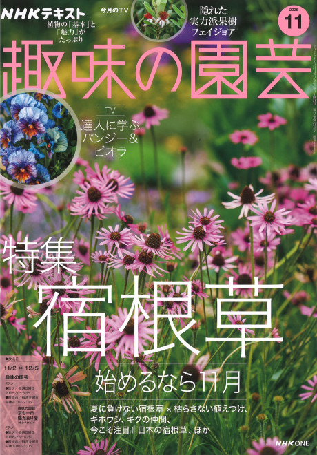NHK 趣味の園芸 2025年11月号』NHK出版編 - 田舎の本屋さん