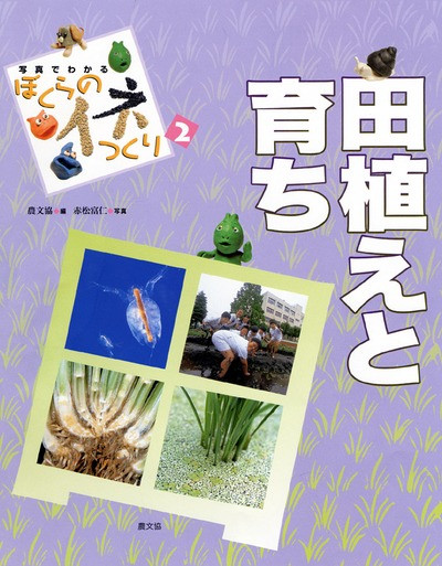 写真でわかるぼくらのイネつくり(全5巻セット) ぼくらのイネつくり2 田植えと育ち』農文協編他 - 田舎の本屋さん