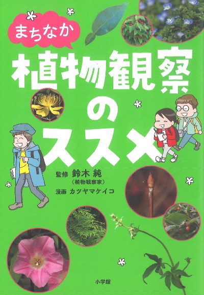 New Eyes for Plants 植物観察の本 まちなか植物観察のススメ』鈴木純監修他 - 田舎の本屋さん