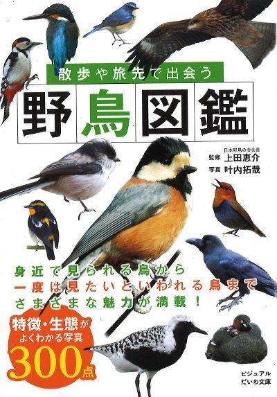 散歩や旅先で出会う野鳥図鑑』上田恵介監修他 - 田舎の本屋さん