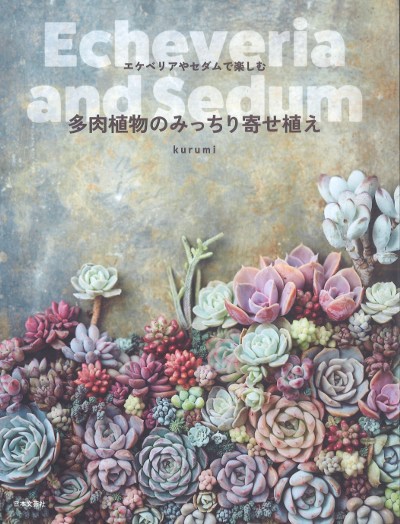 多肉植物のみっちり寄せ植え』kurumi著 - 田舎の本屋さん